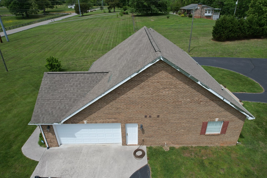 Before the project started, the older roof was showing clear signs of wear. The shingles were losing their seal, which meant some areas were starting to loosen and blow off.<br />
