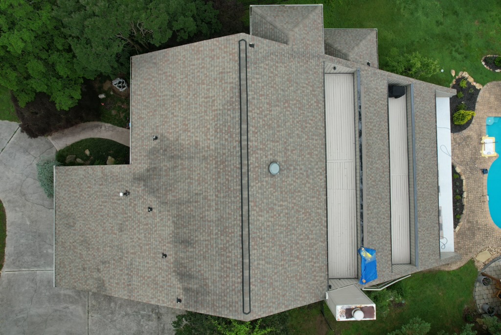 A Roof With Problems Across the Home Some homes develop a leak around a vent or chimney. This home had water getting in from several different locations. That usually points to a roofing system that has reached the end of its life. Aging shingles, worn flashing, and vulnerable transitions can all allow water inside. Every heavy rain creates another opportunity for damage. Instead of chasing one leak after another, the homeowners chose a complete roof replacement so the underlying issues could be addressed instead of continually repairing the symptoms. A Roof With Problems Across the Home</p>
<p>Some homes develop a leak around a vent or chimney. This home had water getting in from several different locations.<br />
That usually points to a roofing system that has reached the end of its life. Aging shingles, worn flashing, and vulnerable transitions can all allow water inside. Every heavy rain creates another opportunity for damage.<br />
Instead of chasing one leak after another, the homeowners chose a complete roof replacement so the underlying issues could be addressed instead of continually repairing the symptoms.<br />