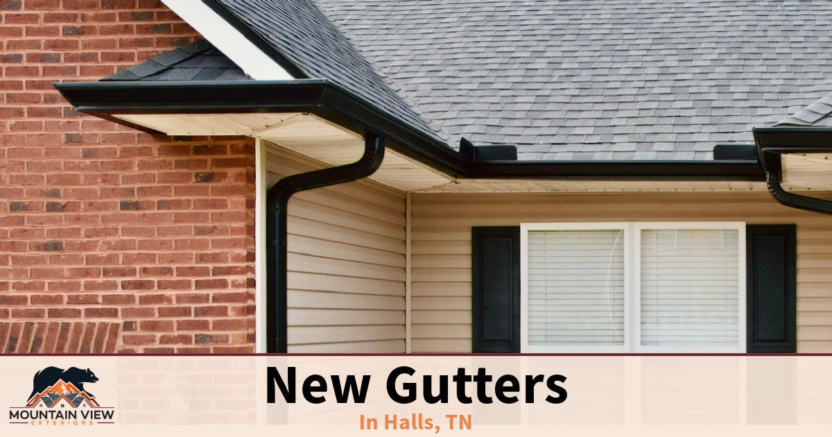 Install New Gutters in Halls Install New Gutters in Halls