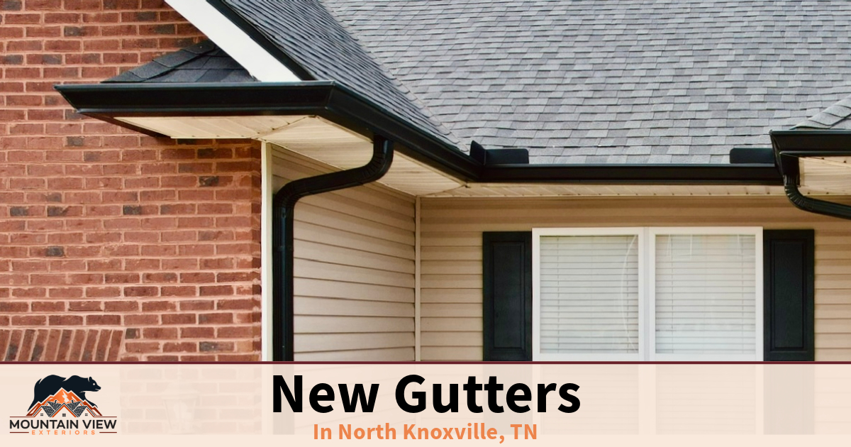 Install New Gutters in North Knoxville