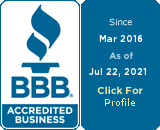 BBB A+ for Mountain View Exteriors